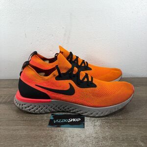 Nike Epic React Flyknit Copper Flash Running Shoes Men's 15 AQ0067-800